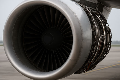 Silnik turbinowy w samolocie